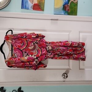 Trina Turk Cold Shouldered Mini Dress Sz.XL